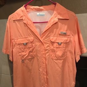 Women’s Coral Columbia Shirt